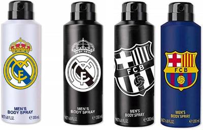 FC Barcelona fcb real madrid deo set Body Spray  -  For Men & Women