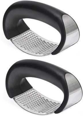 SPIRITUAL HOUSE Garlic Press(Silver, Black)