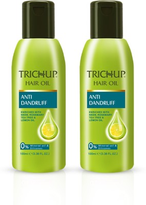 TRICHUP Anti-Dandruff Hair Oil – 100 ml (Pack of 2) Hair Oil(200 ml)