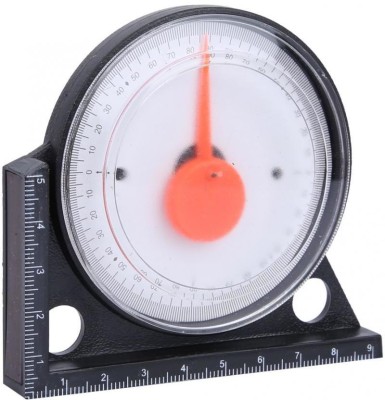 ERetailMart SAF-44 slope angle meter Mini Inclinometer Protractor Tilt Level Meter Angle Finder Clinometer With Magnetic Base Magnetic Engineer's Precision Level(9 cm)