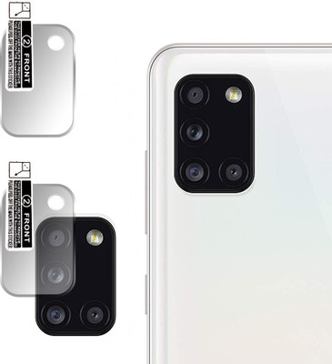 GAXY Back Camera Lens Glass Protector for Samsung Galaxy A31(Pack of: 2)