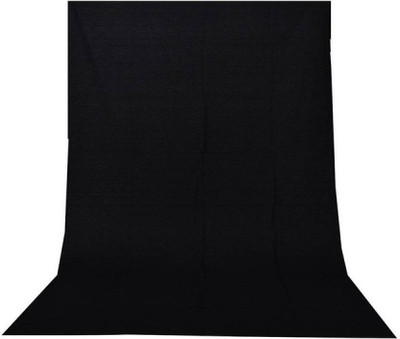 American Sia 8 x12 FT Black Backdrop Photo Light Studio Photography Background Reflector