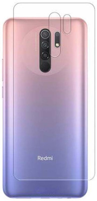 ISHANGEL Back Screen Guard for redmi mi 9 redmi mi 9 prime , Gorilla Hammer Proof, flexible fiber unbreakable Screen Protector, [Not a Tempered Glass](Pack of 1)