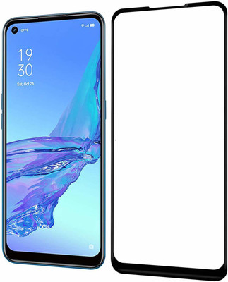 GDBUY Edge To Edge Tempered Glass for Oppo A53(Pack of 1)
