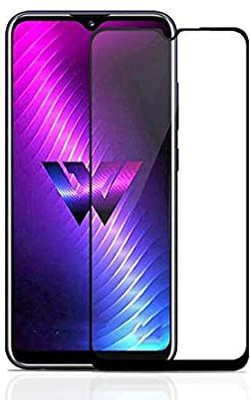 MOBIGENIX Edge To Edge Tempered Glass for LG W31 PLUS , LG W31(Pack of 1)