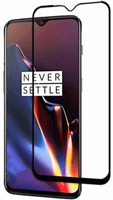 PRADEE Edge To Edge Tempered Glass for OnePlus 6T, ONE PLUS 7(Pack of 1)