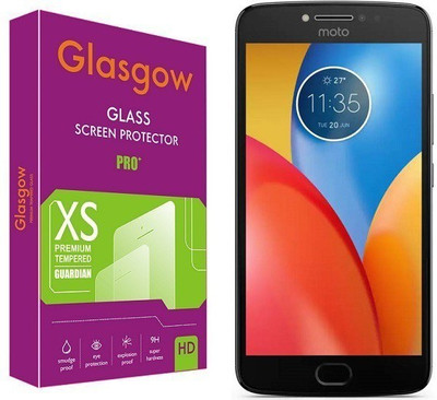 Glasgow Tempered Glass Guard for Motorola Moto E4 Plus(Pack of 1)