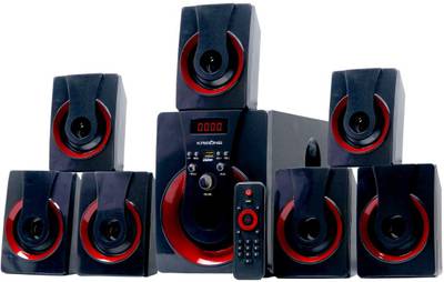 KRISONS Red blast 7.1 Multimedia Speaker App Controlled