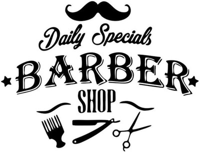 amzinghub 60 cm a...hairndcut Self Adhesive Sticker(Pack of 1)