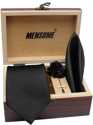 MENSOME Self Design Tie(Pack of 3)