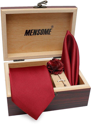 MENSOME Self Design Tie(Pack of 3)