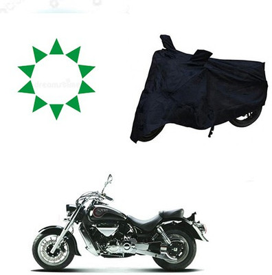HYBRIDS COLLECTION Waterproof Two Wheeler Cover for Hyosung(ST7, Black)