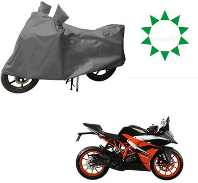 HYBRIDS COLLECTION Waterproof Two Wheeler Cover for KTM(RC 390, Grey)