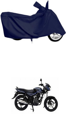 Utkarsh Two Wheeler Cover for Bajaj(Discover 100 DTS-i, Blue)
