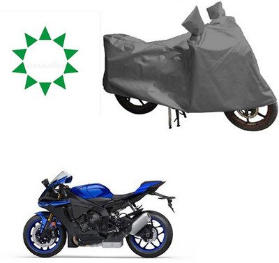 THE REAL ARV Waterproof Two Wheeler Cover for Yamaha(YZF R1, Grey)