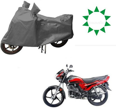 HYBRIDS COLLECTION Waterproof Two Wheeler Cover for Honda(Passion, Grey)