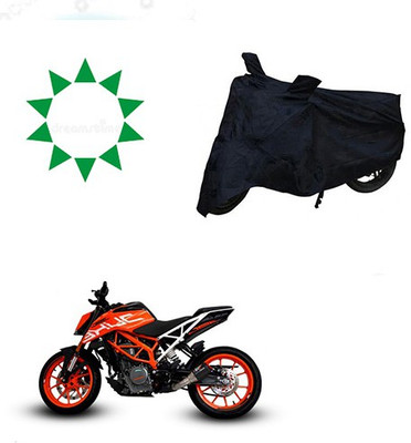 HYBRIDS COLLECTION Waterproof Two Wheeler Cover for KTM(Duke 390, Black)