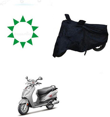 Atulit enterprises Waterproof Two Wheeler Cover for Hero(Moto Corp Duet, Black)
