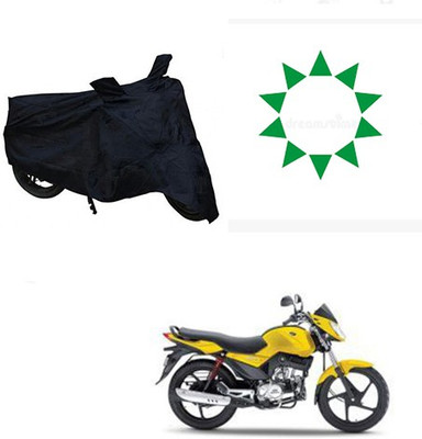 HYBRIDS COLLECTION Waterproof Two Wheeler Cover for Mahindra(Stallio, Black)