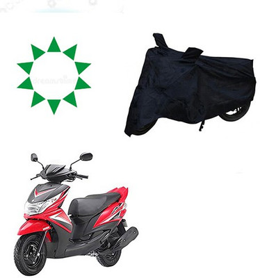 MMSSTAR Waterproof Two Wheeler Cover for Yamaha(Ray, Black)