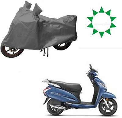 HYBRIDS COLLECTION Waterproof Two Wheeler Cover for Honda(Activa, Grey)
