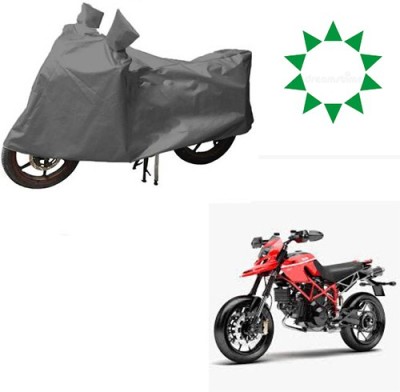 HYBRIDS COLLECTION Waterproof Two Wheeler Cover for Ducati(Hypermotard, Grey)