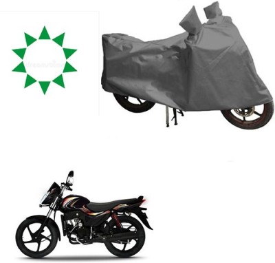 HYBRIDS COLLECTION Waterproof Two Wheeler Cover for Mahindra(Pantero, Grey)