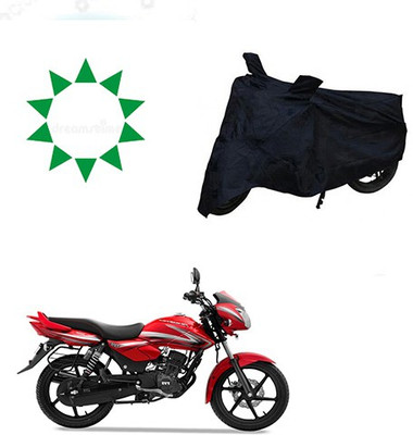 THE REAL ARV Waterproof Two Wheeler Cover for TVS(Pheonix, Black)