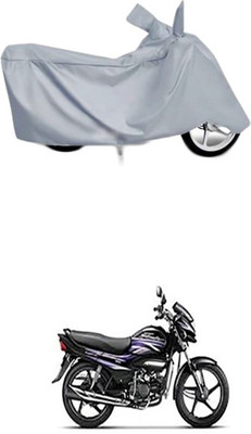 Utkarsh Two Wheeler Cover for Hero(Silver)