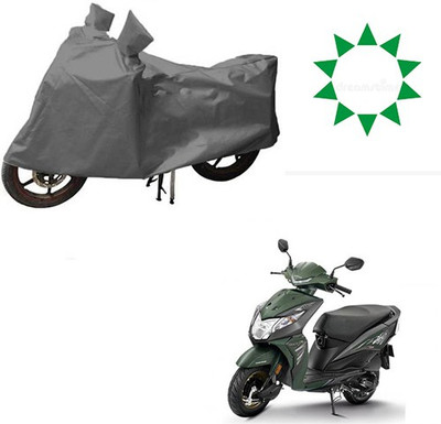 HYBRIDS COLLECTION Waterproof Two Wheeler Cover for Honda(Deo, Grey)