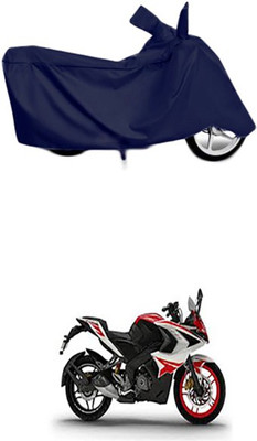 Utkarsh Two Wheeler Cover for Bajaj(Pulsar RS 200, Blue)