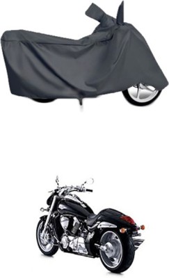 Wild Panther Two Wheeler Cover for Suzuki(Grey)