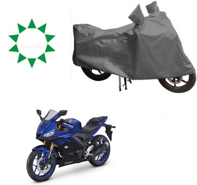 HYBRIDS COLLECTION Waterproof Two Wheeler Cover for Yamaha(YZF R25, Grey)