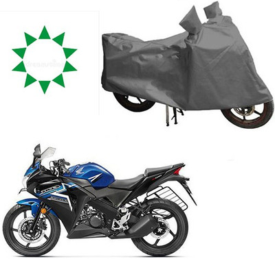 HYBRIDS COLLECTION Waterproof Two Wheeler Cover for Honda(CBR 150R, Grey)
