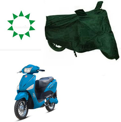 RPSENTTERPR Waterproof Two Wheeler Cover for Hero(Electric, Green)