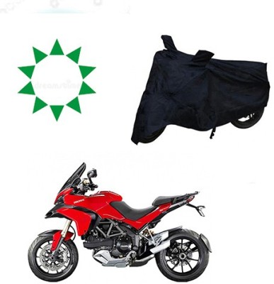 HYBRIDS COLLECTION Waterproof Two Wheeler Cover for Ducati(Multistrada, Black)