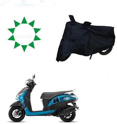 HYBRIDS COLLECTION Waterproof Two Wheeler Cover for Yamaha(Alpha, Black)