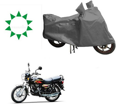 HYBRIDS COLLECTION Waterproof Two Wheeler Cover for TVS(Max 4R, Grey)