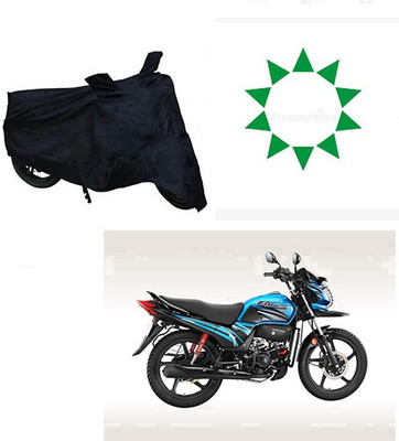 RPSENTTERPR Waterproof Two Wheeler Cover for Honda(Passion Pro TR, Black)