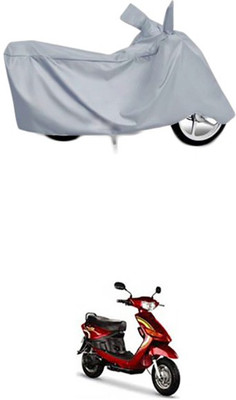 Wild Panther Two Wheeler Cover for Indus(Yo Spark, Silver)