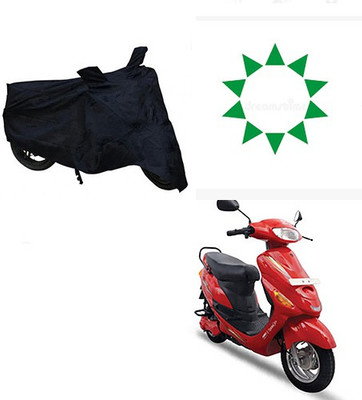 THE REAL ARV Waterproof Two Wheeler Cover for Hero(E Sprint, Black)