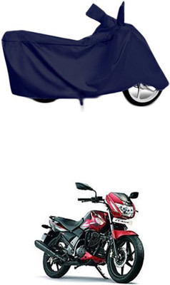 Utkarsh Two Wheeler Cover for TVS(Flame, Blue)