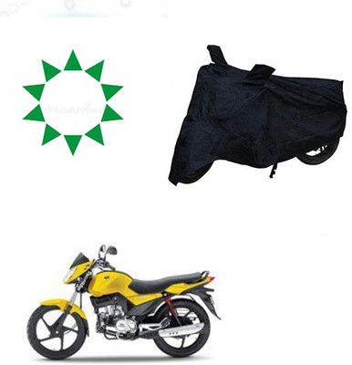 THE REAL ARV Waterproof Two Wheeler Cover for Mahindra(Stallio, Black)
