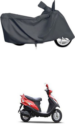 Utkarsh Two Wheeler Cover for Mahindra(Grey)