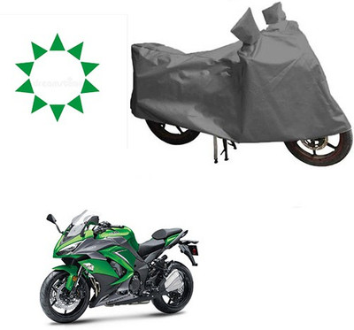HYBRIDS COLLECTION Waterproof Two Wheeler Cover for Kawasaki(Ninja 1000, Grey)