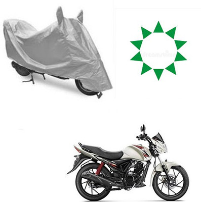 Atulit enterprises Waterproof Two Wheeler Cover for Suzuki(Sling Shot, Silver)