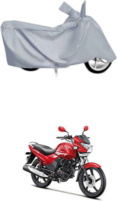Utkarsh Two Wheeler Cover for Hero(Silver)