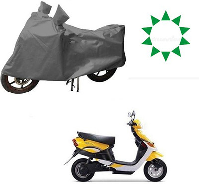 RPSENTTERPR Waterproof Two Wheeler Cover for Indus(Yo, Grey)