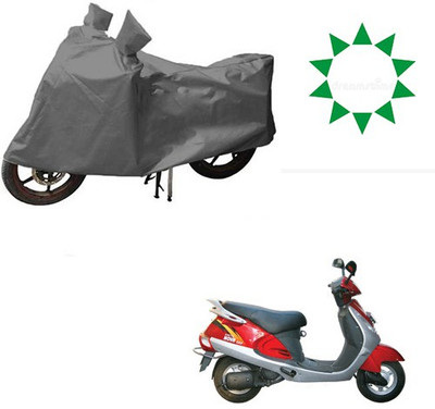 HYBRIDS COLLECTION Waterproof Two Wheeler Cover for Kinetic(Nova, Grey)