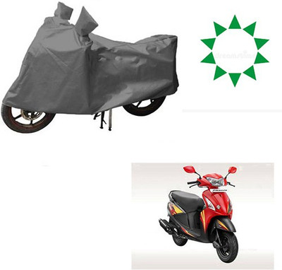 Atulit enterprises Waterproof Two Wheeler Cover for Hero(Pleasure, Grey)
